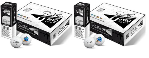 SaintNine U-Pro Tour Urethane 3 Piece Golf Balls - 2 Dozen FREE SHIPPING