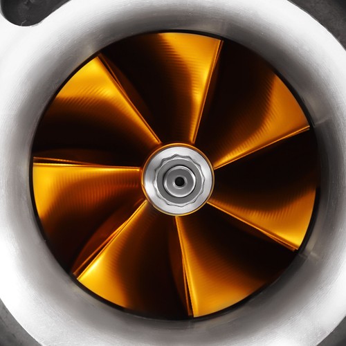 GT3071 A/R .63 mejorado universal doble rodamiento de bolas de cerámica Billet Turbo V banda - Imagen 6 de 12