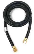 8' LP Propane Gas Hose Assembly 3/8" Female Flare x 3/8" Female Flare Coupling