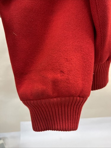 Polo Ralph Lauren Vintage Lana Bomber Giacca Cappotto Uomo Tg L Grande Foderato LEGGI - Foto 9 di 10