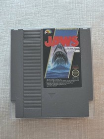 Jaws Nintendo NES Authentic Game Cartridge Tested Working