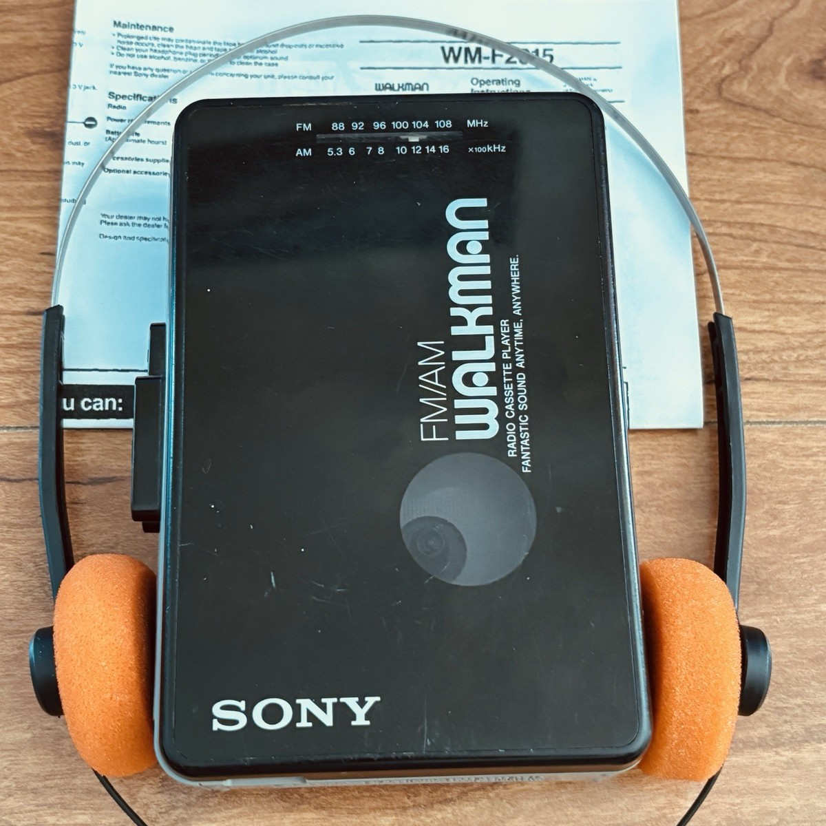 【送料込み】SONY ソニー WALKMAN WM-103 ブラック Sony WM-103 ▷ Walkman.land