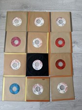 12x Rollin Rock Label 7? 45s Rockabilly Mixed Artists All In EX Condition
