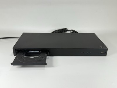 LG UBK90 4K UHD Blu-ray Disc Player with Dolby Vision - Black for