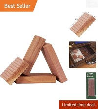 Cedar Fresh 4 Count Cedar Blocks for Musty Odor Defense  Eco-Conscious