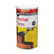 Image of Everbuild 208 Powder Mortar Tone Black Cement Dye 1Kg