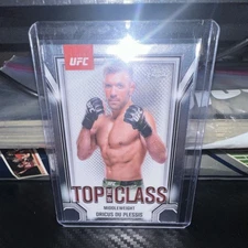 2025 Topps Chrome UFC Top of the Class - Dricus Du Plessis #TTC-15 Insert MMA