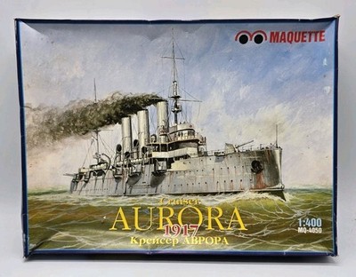 Maquette 1917 AURORA CRUISER Battleship Ship 1:400 Model Kit New Unbuilt MQ-4050