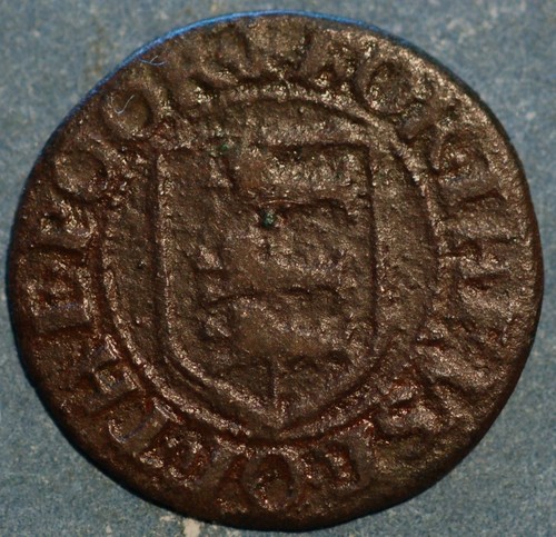 1669 Great Yarmouth farthing token Norfolk England