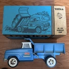 Tonka No 520 Blue 1960s Hydraulic Dump Truck With Original Box - Excellent
