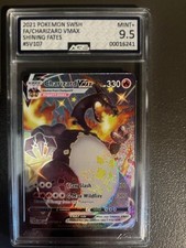 2021 Pokemon Charizard VMAX SV107 Shining Fates - AGS 9.5 Mint+