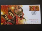 GIBRALTAR 2024 Chinese New Year - Year of the Dragon Pair Stamps First Day Cover