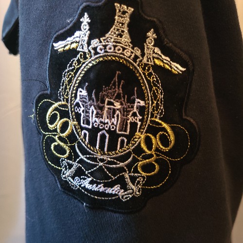 Felpa con cappuccio uomo Coogi zip davanti - 3XL - Nero - misto cotone - Foto 8 di 18