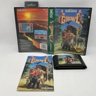 Growl Taito Sega Genesis Complete CIB Original Authentic Tested
