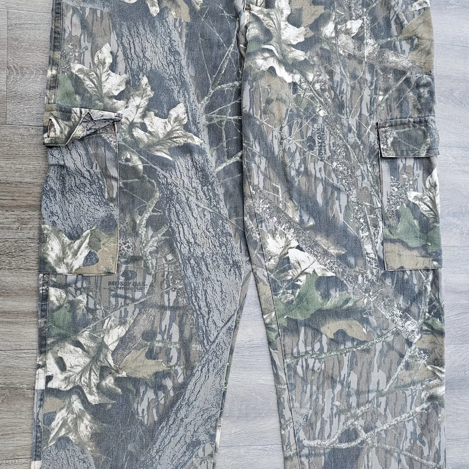 Pantalones de caza vintage años 90 Y2K Jerzees al aire libre talla mediana camuflados Foto 3 de 4