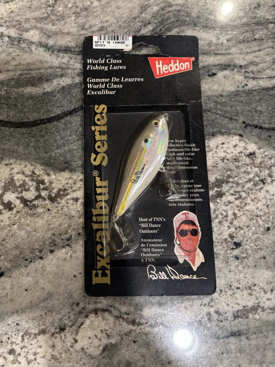 Leurre De Pêche Excalibur Bill Dance Spit’n Image – Sans Lèvres – Signature – Occasion