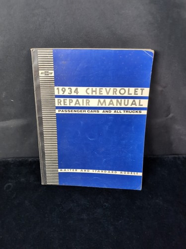 1934 CHEVROLET CAR AND TRUCK SHOP MANUAL / BOOK / ORIGINAL