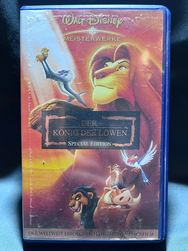 Disney 	König der Löwen	Videokasette 	198 - Bild 1 von 3