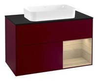 Villeroy & Boch Finion Waschbeckenunterschrank FüR Becken Mittig Regal Rechts...