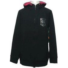 Oxide, Kapuzenpullover, Gr&ouml;&szlig;e: 146/152, Schwarz/Pink, Baumwolle/Polyester #v0J