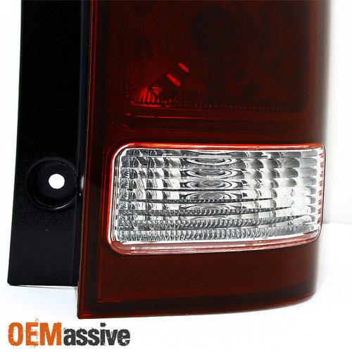 Fits 2009-2015 Honda Pilot Dark Red Taillights Replacement Left + Right Pair Set - Picture 4 of 4