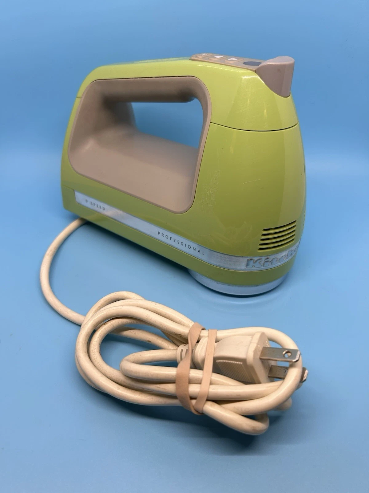 KitchenAid KHM920QGA0 Green Apple 9-Speed Professional Hand Mixer