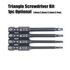 Screwdriver Bit Triangular Triangle Hex Shank Magnetic Manual Powerful