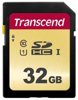 Transcend 32GB UHS-I SDHC 32GB SDHC Class 10 UHS-I 95MB/s TS32GSDC500S