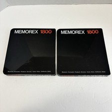 NEW Memorex 1800 Reel to Reel Blank Recording Tape 1.0 mil x 1800' Sealed