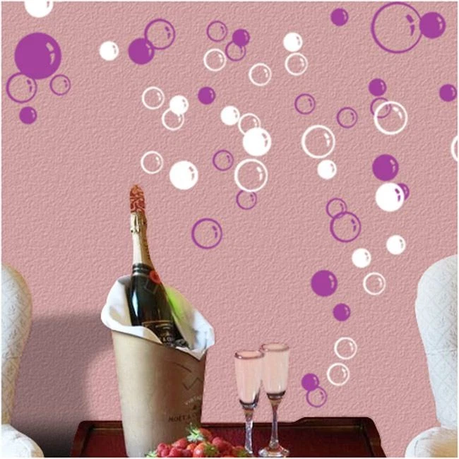 88 Bubbles Wall Art Bathroom Window Shower Tile Decoration Decal Kid Car Sticker — 第 2/4 张图片