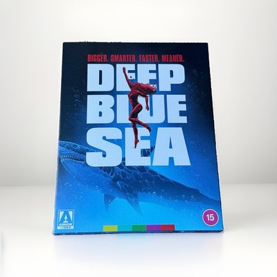 Deep Blue Sea (1999) 4K Ultra HD Limited Edition Box Set Arrow Video LIKE NEW