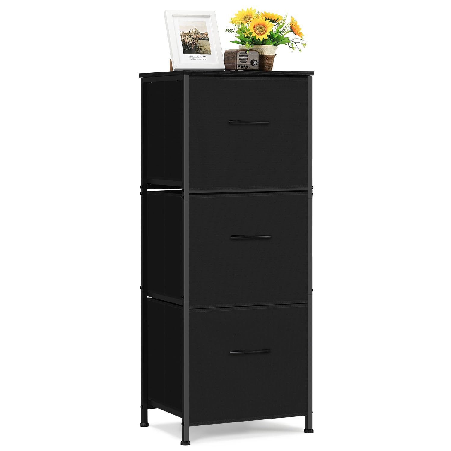 Dresser for Bedroom with 3 Storage Drawers, 42