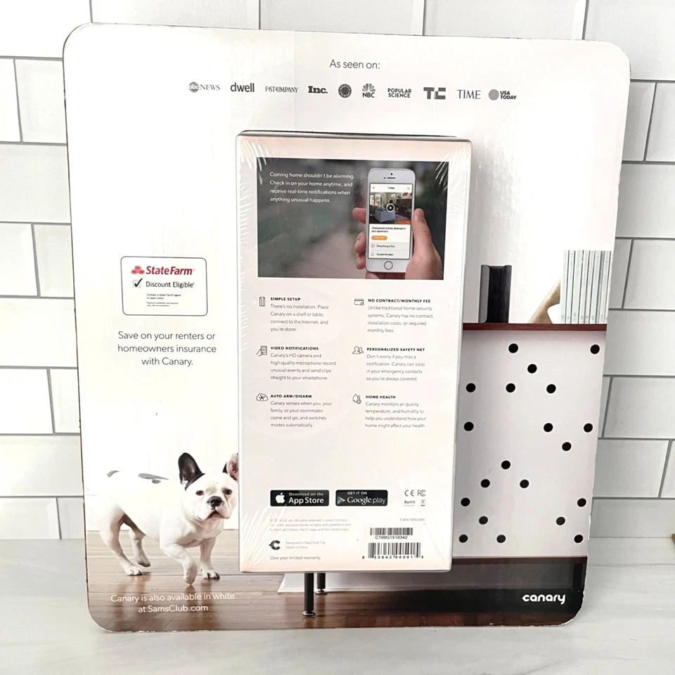 NEW Canary CAN100 USBK All-In-One Indoor 1080 HD Security/Surveillance System - Image 2 of 3