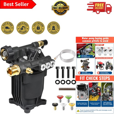 #ad #ad Versatile 3200 PSI Pressure Washer Pump 2.5 GPM Fits Multiple Brand Engines $129.99