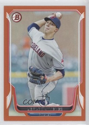 2014 Bowman Orange 86/250 Ubaldo Jimenez #61 y0i