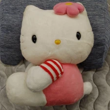 Rare Sanrio Smiles Hello Kitty Plush Toy Extra Large 12in New Condition
