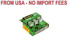 Scotch Magic Tape, 3 Dispensered Rolls, Numerous Applications, Invisible, Clear