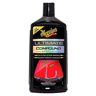 Meguiar s Ultimate Compound, Pro-Grade Car Scratch 16 oz, Compound 