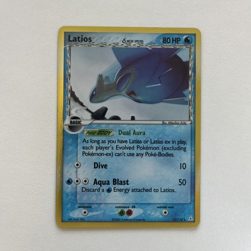 Latios Holo Rare Holon Phantoms 12/110 Delta Species The Pokémon Company