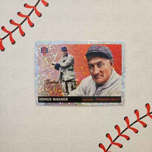 2025 Topps Chrome Platinum Speckle Refractor /150 Honus Wagner #439 PIT Pirates