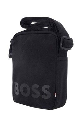 HUGO BOSS $128 Pixel_NS Zip Shoulder Crossbody Bag BLACK AUTHENTIC