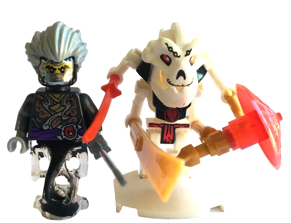 Lego Cinder Evil Ghost Limited Edition Ninjago + Samukai Skeletton - Imagen 4 de 4