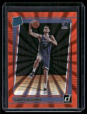2021-22 Donruss #226 Santi Aldama Holo Orange Laser