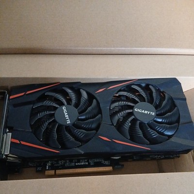 Gigabyte RX580 8GB GDDR5 Speicher Gaming Dual Schwarz Top Zustand