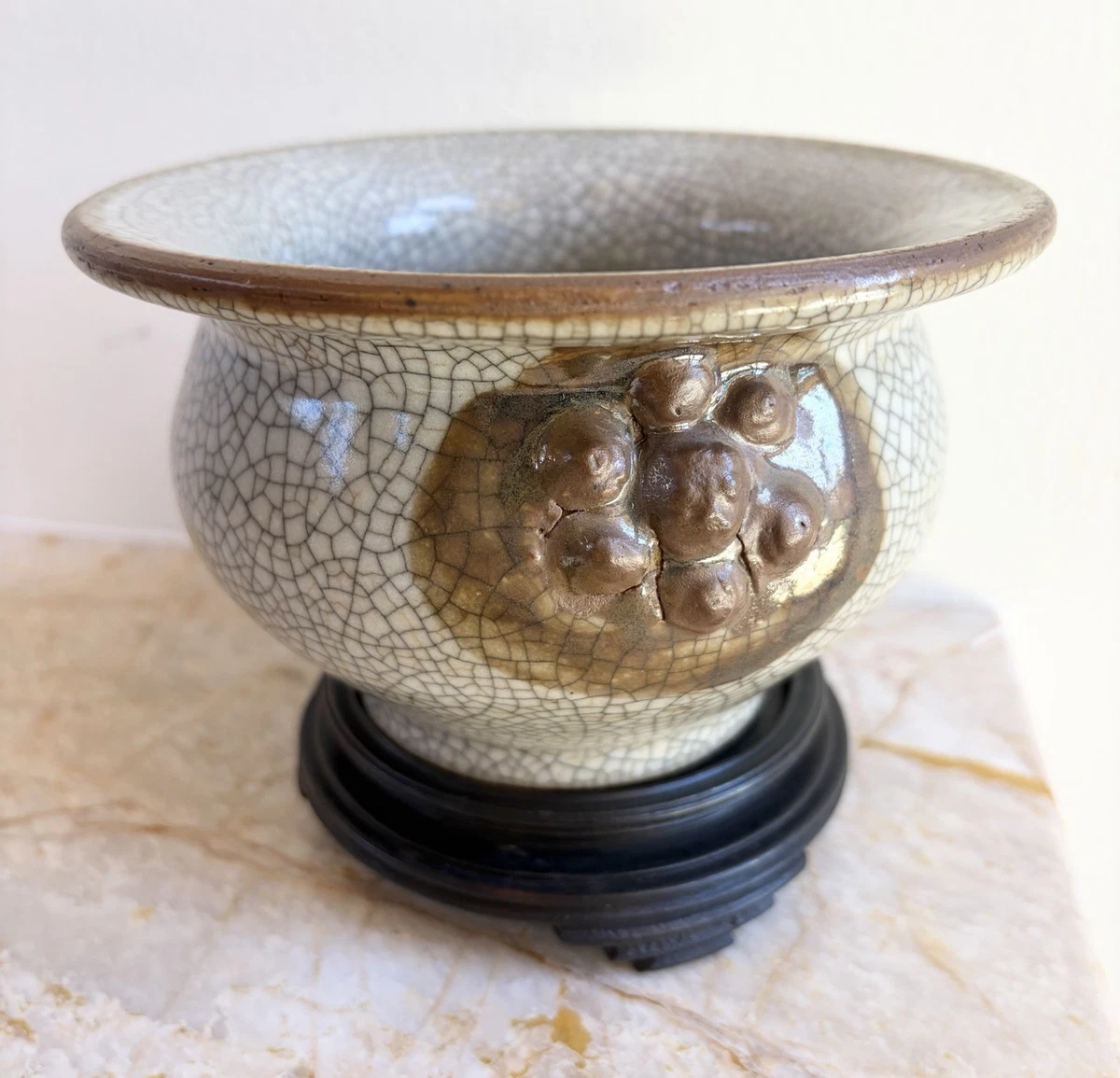 中国陶磁器　褐色釉 陶瓷碗古董中国褐色| eBay