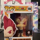 Funko Pop! Vinyl: Dragon Ball - Super Saiyan God Vegeta - Chalice...