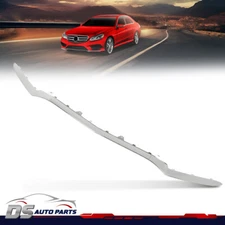 3PCS Front Bumper Trim Molding Fit For 2014-2016 Mercedes W212 E-Class E350