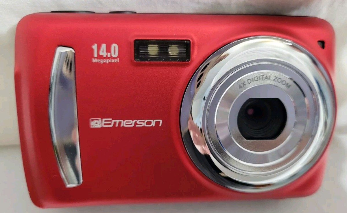 Emerson EM-Drive【国内正規品】【新品】 Emerson Digital Camera EDC240 Red 14.0 Megapixel 4x Digital Zoom