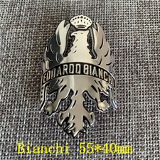 2pcs bianchi Vintage Bicycle Head Badge Tag Bike Emblem Decals Stickers