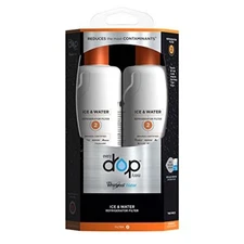 Whirlpool EDR2RXD2 EveryDrop by Refrigerator Water Filter 2 (Pack of 2)